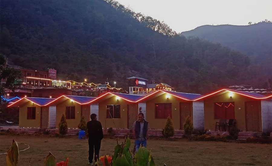 AC Cottages with Swimming Pool In Rishikesh