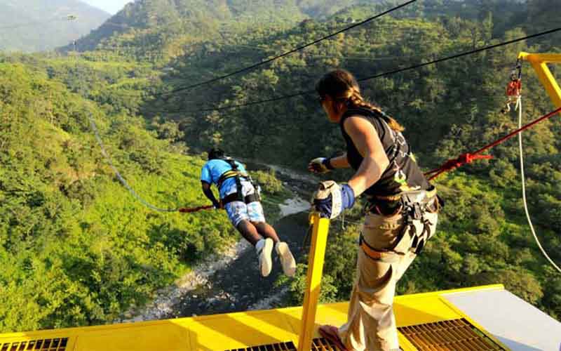 flying fox in rishikesh