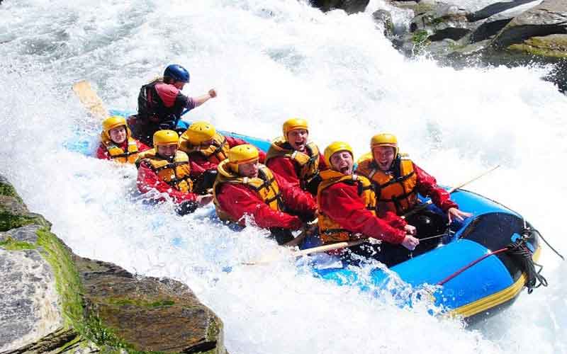 White water rafting in rishikesh